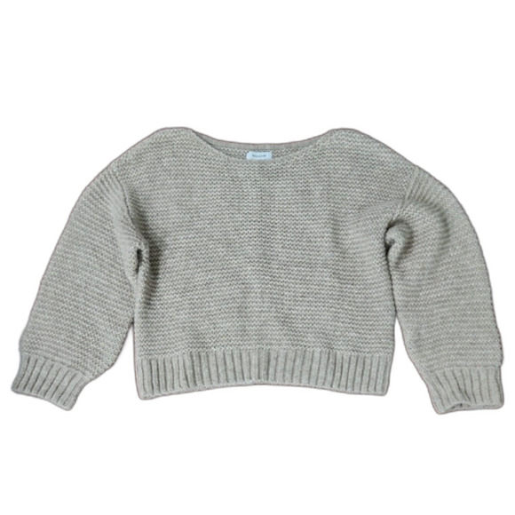 NAADAM Lofty Alpaca Boatneck Sweater, Beige, Size L - Picture 1 of 10